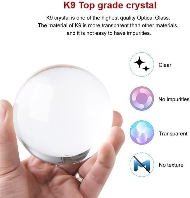 Conalisk 3D K9 Elephant Crystal Ball Lamp,Lifelike 3D LED Elephant Night Light,16 Colors Changing Light,Dimmable Remote Control,Desk lamp (I)