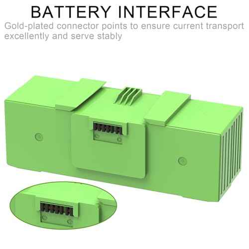 Dentsing 14.4V ABL-F Battery for iRobot Roomba i3 i3+ 3150 i4 i4+ 4150 i7 i7+ j7 j7+ 7158 7150 7550 7558 i8 and e5 5150 e5150 e6 e6198 Replacement Battery for Roomba i & e & j Series 64.2Wh 4460mAh