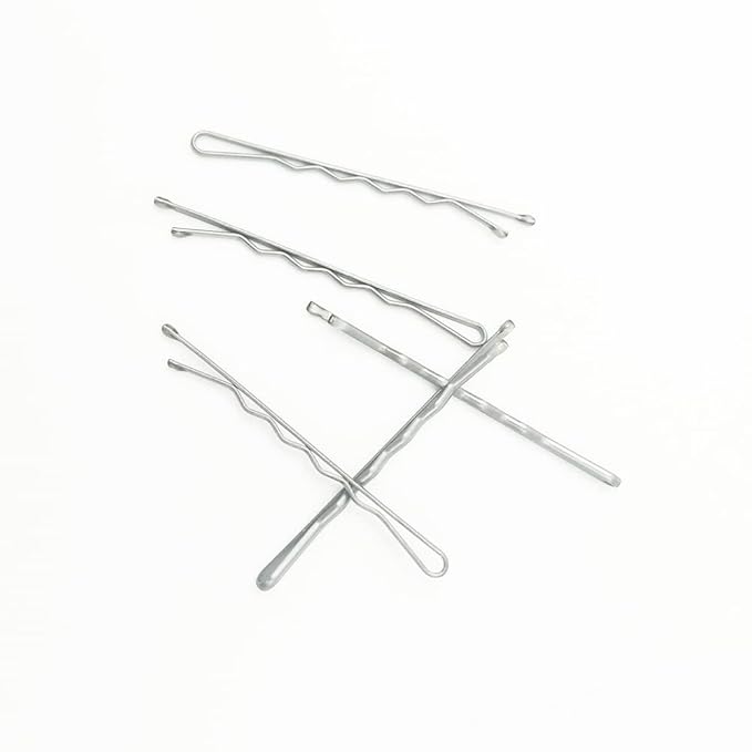 YINGFENG 220PCS 2.76 Inch Silver Bobby Pins for Women, Large Bobby Pins with Box, Reusable Non Slip Hair Pins, Great for Thick Hair