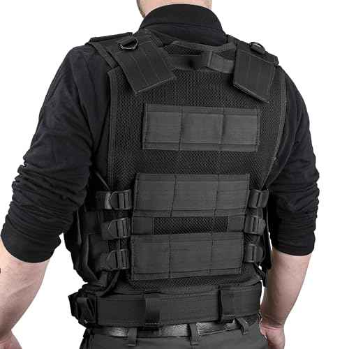Barska Loaded Gear VX-200 Tactical Vest with Holster, Belt, Pouches, and Pockets - for Airsoft, Paintball, and Hunting