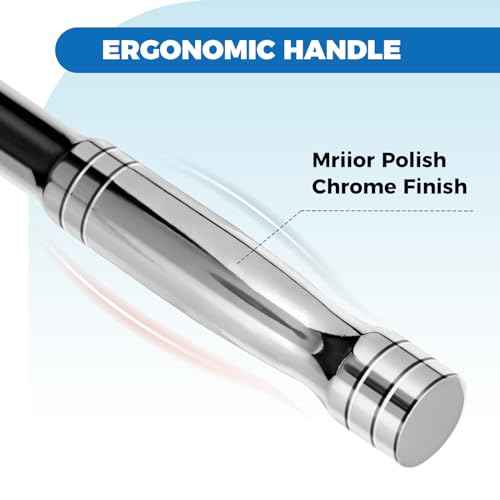 3/8-Inch Drive Ratchet, Quick-Release Reversible Ratchet Wrench, 72-Tooth 3/8 Drive Ratchet Handle, Chrome Alloy Made, Cr-Mo Head,Full Polished