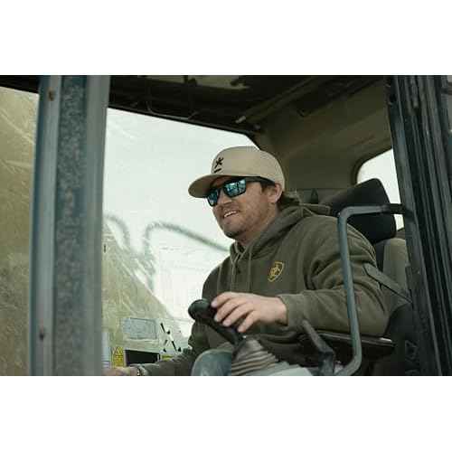 EDGE Defiance Wayfarer Safety Glasses, Polarized Z87 Safety Glasses, Mens Z87 Sunglasses, Protective Eyewear, Z87 Glasses