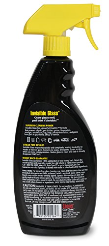 Invisible Glass 92164-6PK Premium Glass Cleaner Spray for Car Windshields and Windows, Automotive and Home Window Cleaner, Streak-Free, Ammonia-Free, Tint-Safe – 22 fl oz (Pack of 6)