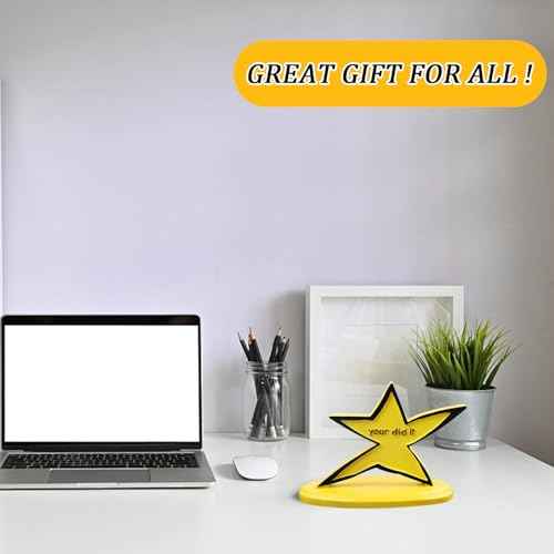 Funny Star Trophy with Humorous Your Did It Inscription - Funny Graduation Gift Gifts for Coworkers Cute Desk Decor Birthday Gift Encouragement Gift Funny Gag Gifts