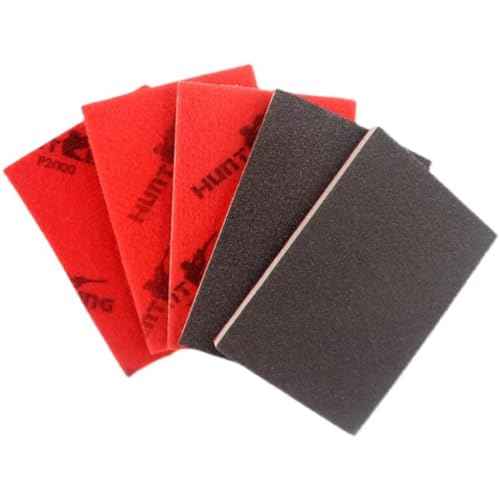 20 PCS 3-Inch x 4-Inch 320 Fine Grit Sandpaper, Ultra Soft Fine Sanding Sponges Pads Wet Dry Sandpaper Sponge, for Model Drywall, Metal, Wood, and Furniture Polishing