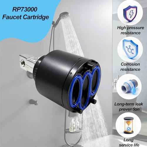 RP73000 Faucet Cartridge for Delta Kitchen/Bathroom Faucet Cartridges Parts, for Delta Plumbing Replacement Part, Faucet Cartridges Valve Repair Kit,Easy DlY Installation £¨Screws Not Included£©
