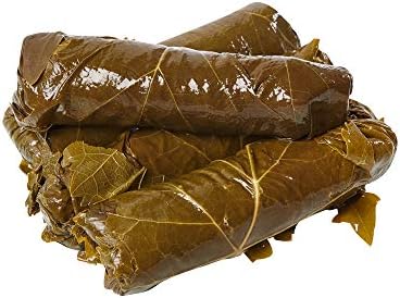 Fantis Dolmas Stuffed Grape Leaves, vine leaves stuffed with rice, ready to eat meals - Mediterranean meal in a can pure wraps cooked rice, tasty food for a great snack 10 Ounce (Pack of 6)
