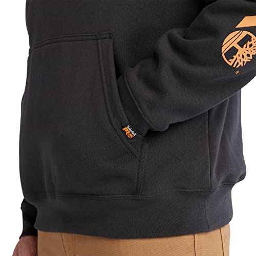 Timberland PRO Men's Hood Honcho Sport Pullover Hooded Sweatshirt, Black, Large