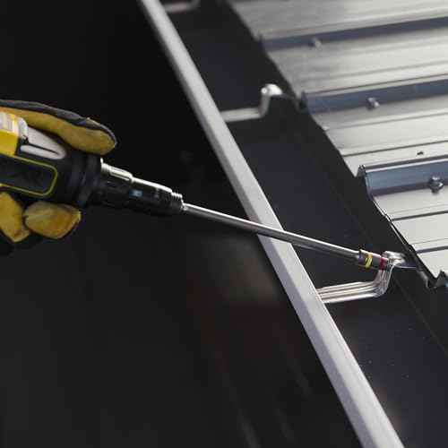 Malco MSH2XLC2 C-RHEX¢ç Building Construction Series Cleanable, Reversible Magnetic Hex Driver (1/4" & 5/16")