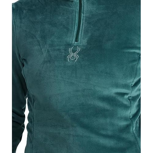 Spyder Women's Shimmer Bug Half Zip T-Neck Ski Base Layer