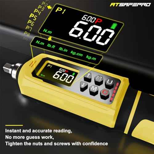 Digital Torque Screwdriver Set, 0.8-53.1 in-lbs/0.09-6 Nm, 45 PCS 1/4" Inch Pound Torque Wrench Screwdriver with Buzzer, LED Indicator & Vibration, 9 Preset Modes, ¡¾2% Accuracy for Precision Work