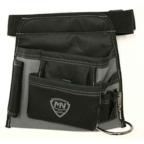McGuire-Nicholas 72489SBT-1 5-Pocket Handyman's Tool belt and pouch with hammer loop. Adjustable up to 48 inches