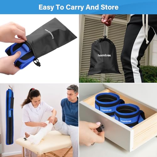 Leg Lifter Strap Set of 2 for Limited Mobility,Thigh Lifter Strap with Padded Grip and Loop for Knee Hip Surgery Recovery,Mobility Aids Tool for Disabled Get in and Out of Bed,Car,Wheelchair