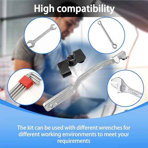 Wrench Extender Tool, 2 Pack Universal Heavy Duty Cheater Bar and Wrench Extension with High Hardness Alloy Steel, Durable & Safe, Efficient Performance and High Compatibility for All Applications
