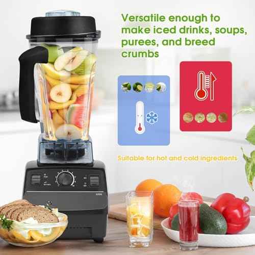 For Vitamix Blender Pitcher 64oz, Replacement Parts for Vitamix 5200 5000 6500 7500 750 Classic Explorian Vita-Prep vm0101 vm0102 vm0103 vm0197 E310