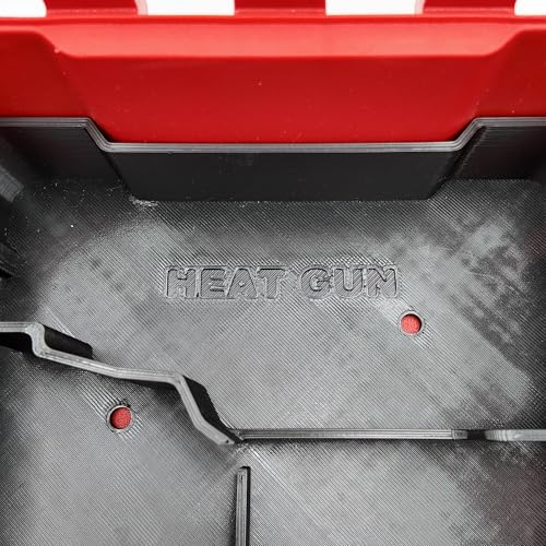 Packout Organzier for Milwaukee M18 Heat Gun model (2688-20) and Compact Tool Box Model (48-22-8435)