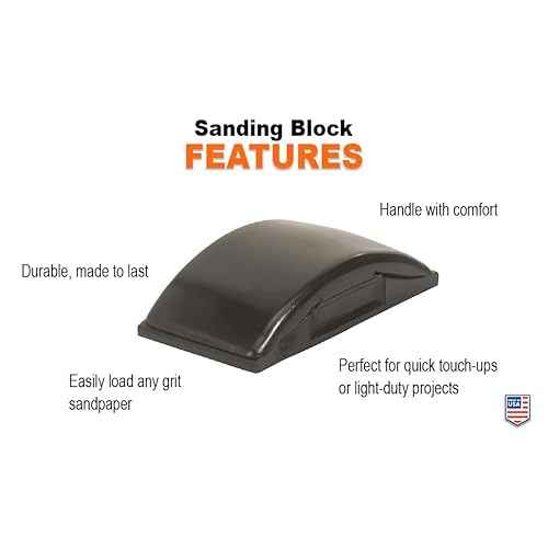 Warner Rubber Sanding Block Hand Sander, 336