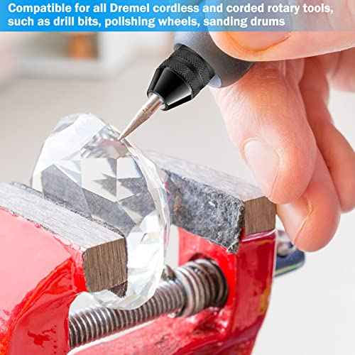 Keyless Chuck Keyless Drill Chuck for Dremel 4486 Model 395 3000 4000 4300 7300 7700 8200 8220 Multipro