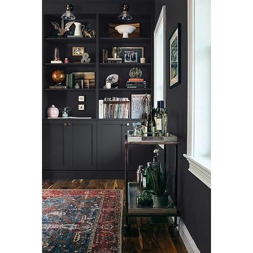 Heroad Peel and Stick Wallpaper Matte Dark Grey Contact Paper for New Environmentally Friendly Materials Thickening Upgrade Increase Stomata Wallpaper for Countertops Bathroom Kitchen 17.7¡± x 118¡±