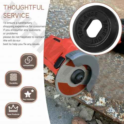 14-46-2075 Flange and Blade Bolt Kit for Milwaukee 2522-20 Compact 3" Cut-Off Tool Parts