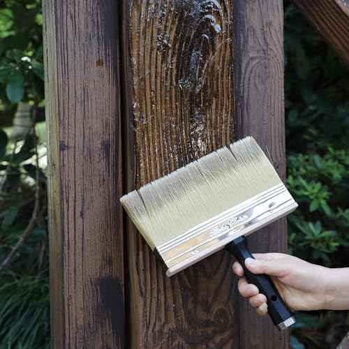Bates- Deck Stain Brush, 9 Inch, Stain Brushes for Wood, Deck Brush, Large Paint Brushes
