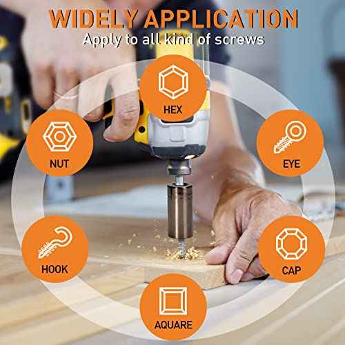 BIIB Super Universal Socket Tools, Universal Socket Mens Gifts for Men Him, Husband, Grandpa, Cool Stuff Gifts for Boyfriend Tools for Men Cool Gadgets