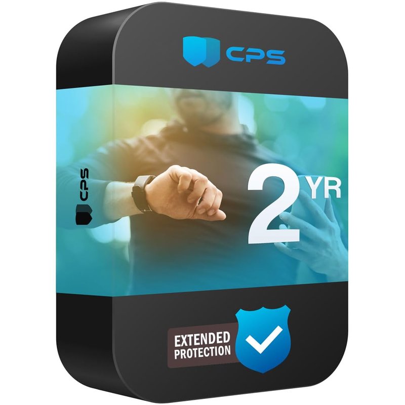 Garmin Venu 3S (Refurbished) Soft Gold Stainless Steel Bezel 1.2-Inch AMOLED Smartwatch with 41mm Ivory Case w/Band (Renewed), 010-N2785-04 - Bundle w/Deco Essentials 2-Year CPS Plan