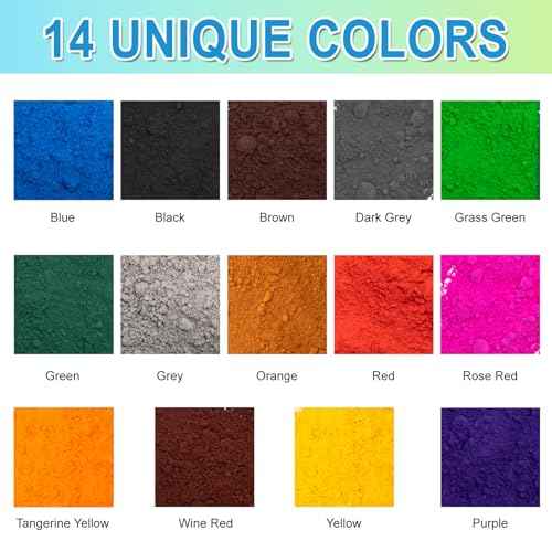 GOODTAKE Concrete Pigment, Iron Oxide Pigment Powder, Cement Dye Color Pigment for Brick,Tile,Clay,Lime,Mortar,Grout,Plaster,Masonry,Paint Coloring, (Wine Red, 4 oz)