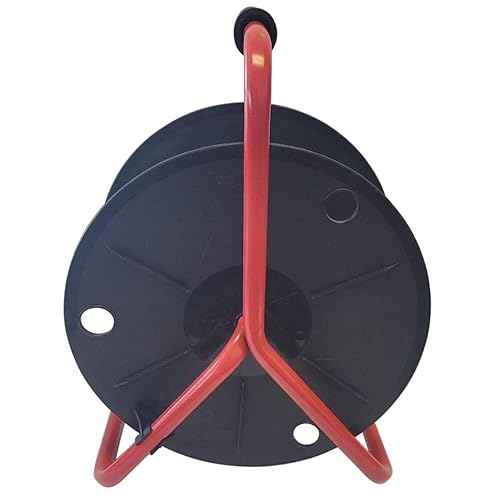 Audio2000'S ADC271C Deluxe Portable Cable Reel/Cord Reel, Capacity: 720 feet of 6mm Cable/Cord