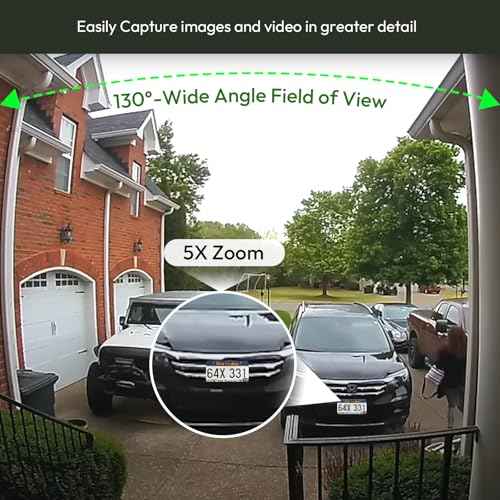 ELECCTV 2K Solar Camera Outdoor Wireless, 2.4/5 Ghz WiFi Cameras for Home Security,130¡Æ-Wide View,Color Night Vision, IP65 Waterproof,2-Way Audio,Cloud/SD, Support Alexa