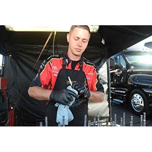 Mechanix Wear D03-05-010-100 - Nitrile Disposable Gloves, Powder Free, Textured - 5 Mil Black (100 Pack)