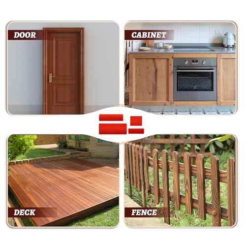 4 PCS Wood Grain Tool£¬Rubber Wood Graining Painting Tool, DIY Grain Painting Tool for All Surfaces and Wall Room Art Decoration, Household Wall Art Paint