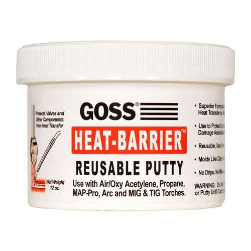 GOSS G-9000 Heat Barrier Putty, Light Brown
