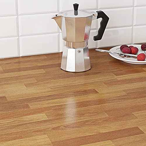 Livelynine Butcher Block Countertop Contact Paper Waterproof Wallpaper Light Wood Contact Paper for Countertops Peel and Stick Table Covers Kitchen Counter Island Desk Countertop Vinyl Wrap 15.8X78.8