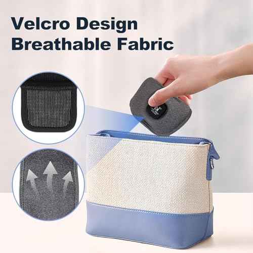 Aroma Season Heated Wrist Wrap, Carpal Tunnel Relief Heating Pad Cordless, Heating Wrist Hand Wrap Brace, De Quervain¡®s Tenosynovitis Brace 3000 mAh Rechargeable Battery (Gray)