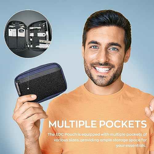 DAILYCARRYCO EDC Pouch Organizer - Everyday Carry Tool Pouch with Multiple Pouches, Essential EDC Gear