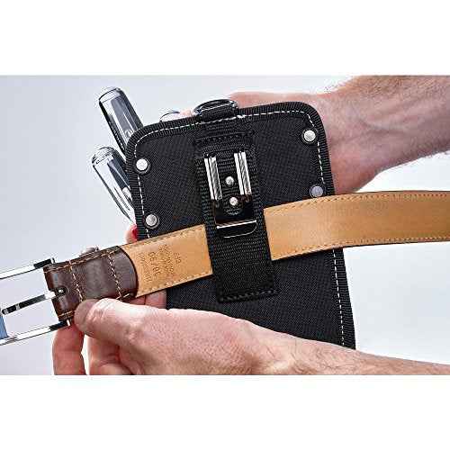 Husky 5 in. Clear Storage Bag Pouch with Protective Flap