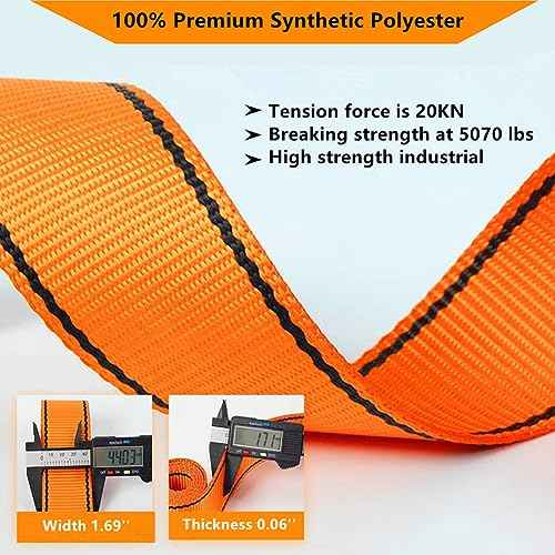 Full Body Safety Harness Tool Fall Protection£¬OSHA/ANSI Compliant,ASTM F1774certified | INTERNAL Shock Absorbing Lanyard£¨Orange£©