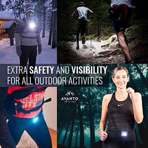 Clip On Flashlight PRO, Original, 300Lumen LED Light, 2-3h Usetime, Rechargeable Night Running Lights for Runners, Dog Walking Light for Night Walking, Running Flashlight