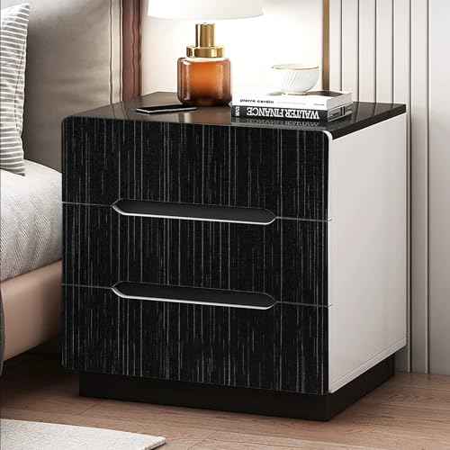 Black Grasscloth Peel and Stick Wallpaper - 15.7"x120" Vintage Texture Removable Waterproof Wall Paper for Room Walls, Cabinets, Furniture, Drawers, Desk