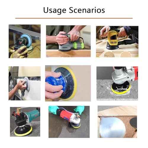 30Pcs 5 Inch 3000 Grit Non-Porous Wet and Dry Hook and Loop Sanding Discs for Random Orbital Sander and Electric Sander Sandpaper