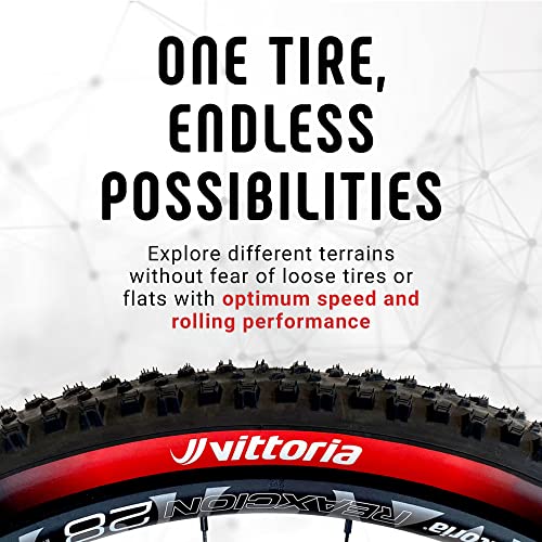 Vittoria Syerra G2.0 Mountain Bike Tires - Aggressive XC Bicycle Tire for Mixed Terrain Cycling 29 x 2.40 - Black