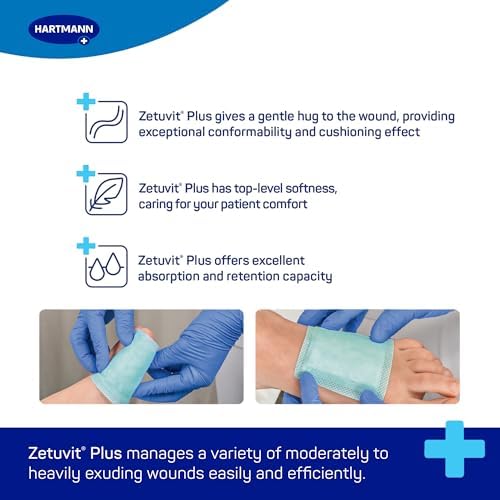 Zetuvit Plus Non-Bordered Superabsorbent Dressings