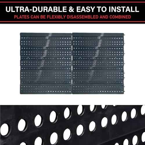 Wall Mounted Storage Bins Parts Rack, 30Pcs Bins Plastic Parts Rack Container, 5-Tier Stackable Garage Shop Tool Storage Rack for Nuts Bolts Screws Nails