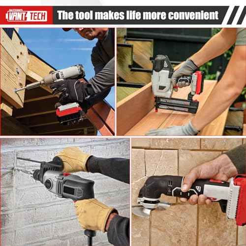 VANTTECH 2Pack 7.0Ah PCC685L Replacement for Porter Cable 20V Lithium Battery PCC680L PCC685LP PCC682L PCC681L PCC680LP PCC640 PCC600 PCCK602L2 Compatible with Porter Cable 20V Cordless Tools