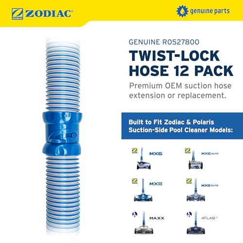 Zodiac Genuine Parts Twist Lock Hose- 1 Meter Replacement Kit, 12/PK, R0527800