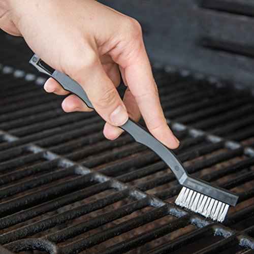 Carlisle FoodService Products 4067500 AP Single-Ended Gun Cleaning Brush, 7", Stainless Steel