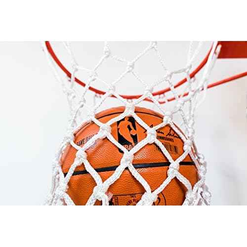 Basketball Net Replacement Heavy Duty - 12 Loops, Professional All Weather Anti Whip Nets, Fits Standard Indoor or Outdoor Rims - Premium Basketball Accessories - Hoop Net