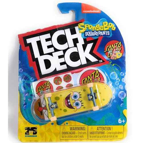 TECH DECK Fingerboard Skateboard Single Pack (Assorted Styles)