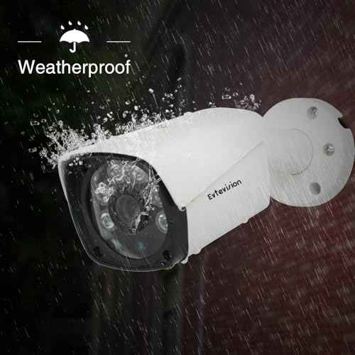 5MP Bullet Security Camera 1920p 4 in 1 Hybrid AHD/TVI/CVI/CVBS Analog Wired Outdoor Cameras 2.8mm Lens IP67 Waterproof 100ft IR Night Vision Surveillance CCTV Camera for DVR System